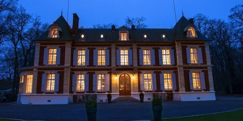 Hotel Chateau De L'Hermitage Pontoise Exteriör bild